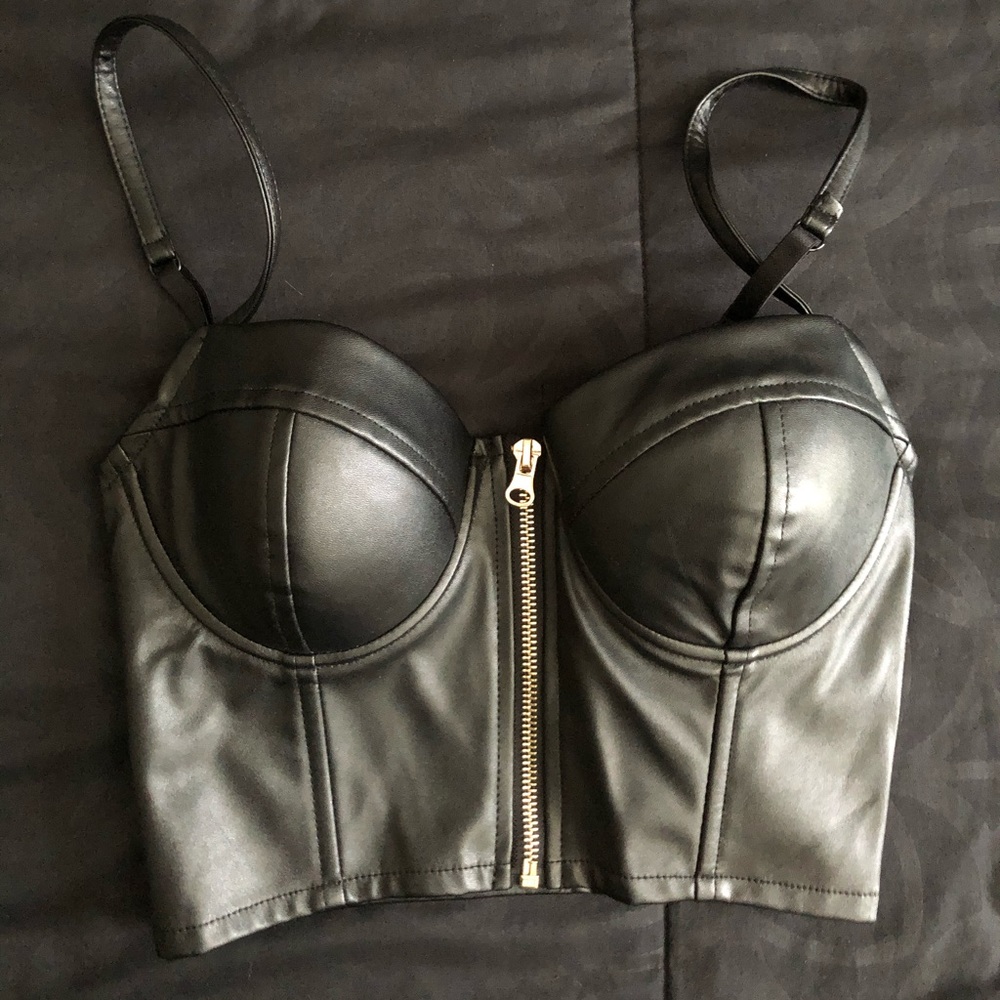 Forever 21 Black Bustier